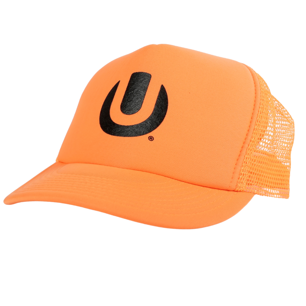 10 Orange Trucker Caps | Custom Print LOGO